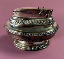 Load image into Gallery viewer, Vintage Ronson Queen Anne Silver Plate Table Lighter E.P. Lead
