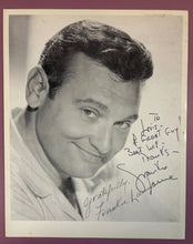 Load image into Gallery viewer, Frankie Laine Autographed 8x10 B&amp;W Photo Inscribed 'To Louis - A Great Guy'
