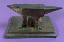 Load image into Gallery viewer, Art Deco Bauhaus Bronze Anvil Bench Tool – Jeweler Goldsmith
