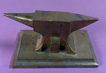 Load image into Gallery viewer, Art Deco Bauhaus Bronze Anvil Bench Tool – Jeweler Goldsmith
