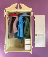 Load image into Gallery viewer, Vintage 1963 Susy Goose Barbie Wardrobe Closet w/ Clothes &amp; Accessories
