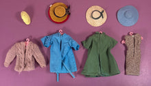 Load image into Gallery viewer, Vintage 1963 Susy Goose Barbie Wardrobe Closet w/ Clothes &amp; Accessories
