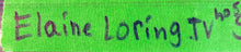 Load image into Gallery viewer, Elaine Loring Signed Polaroid Type-1 Photo to Bernie - TV Personality
