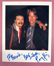 Load image into Gallery viewer, Perry King Signed Autograph Polaroid Type-1 Photo "To Bunie Best wishes"

