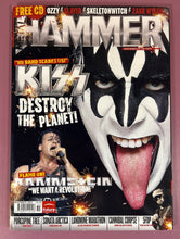 Load image into Gallery viewer, Metal Hammer Magazine November 2009 Issue #198 KISS Cover Rammstein Slayer
