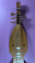 Load image into Gallery viewer, Vintage Bill Davis 5-String Mountain Dulcimer Walnut Fiddle Hourglass Shape
