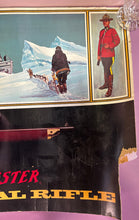 Load image into Gallery viewer, Vintage 1973 Winchester RCMP Centennial Rifle Advertising Poster
