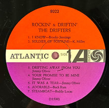 Load image into Gallery viewer, The Drifters - Rockin' &amp; Driftin' LP Vinyl Atlantic Records 8022 (1958)

