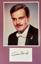 Load image into Gallery viewer, Omar Sharif Autographed Color Photo with Separate Signature Cut

