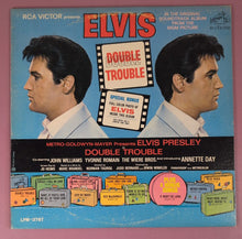 Load image into Gallery viewer, Elvis Presley - Double Trouble Soundtrack LP Vinyl Record (1967) LPM-3787
