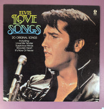 Load image into Gallery viewer, Elvis Presley - Love Songs 20 Original Songs Vinyl LP (K-Tel NC 524, 1980)

