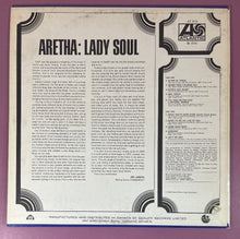 Load image into Gallery viewer, Aretha Franklin - Lady Soul Vinyl LP Record 1968 Mono Atlantic AT 8176
