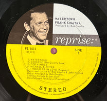 Load image into Gallery viewer, Frank Sinatra - Watertown LP Vinyl Record Album 1970 Reprise FS 1031

