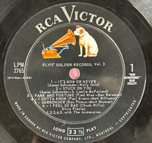 Load image into Gallery viewer, Elvis Presley - Elvis' Golden Records Vol. 3 - 1963 RCA Victor LP (LPM-2765)
