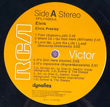 Load image into Gallery viewer, Elvis Presley - Elvis (Fool) LP Vinyl Record 1973 RCA Victor APL1-0283

