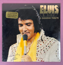 Load image into Gallery viewer, Elvis Presley - A Canadian Tribute Gold Vinyl LP 1978 RCA KKL1-7065 Sealed

