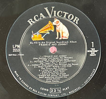 Load image into Gallery viewer, Elvis Presley - Frankie and Johnny Original Soundtrack LP (1966, Mono)
