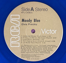 Load image into Gallery viewer, Elvis Presley - Moody Blue LP Vinyl Record Special Limited Edition Blue Album
