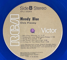 Load image into Gallery viewer, Elvis Presley - Moody Blue LP Vinyl Record Special Limited Edition Blue Album
