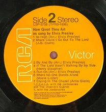 Load image into Gallery viewer, Elvis Presley - How Great Thou Art Vinyl LP Record (LSP-3758, Stereo, 1967)

