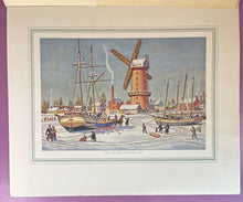 Load image into Gallery viewer, Gooderham &amp; Worts Historical Print Portfolio Schooner Fly Toronto c.1930s

