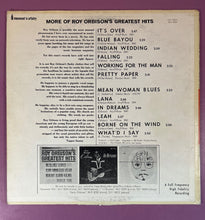 Load image into Gallery viewer, Roy Orbison - More of Roy Orbison's Greatest Hits Vinyl LP SLP 18024 Stereo
