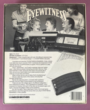 Load image into Gallery viewer, Vintage 1985 Eyewitness Newsreel Challenge VCR Game by Parker Brothers
