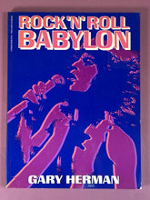 Load image into Gallery viewer, Rock 'n' Roll Babylon by Gary Herman (1982, Paperback, Perigee Books)
