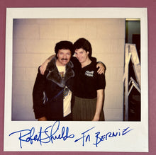 Load image into Gallery viewer, Robert Shields Signed Autographed Type-1 Polaroid Photo Inscribed "To BERNIE"
