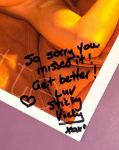 Load image into Gallery viewer, Vicky Vette Autographed 8x10 Photo w/Personal Inscription - Adam &amp; Eve
