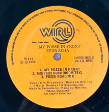 Load image into Gallery viewer, Sysnacha - My Posse In Front LP Vinyl Record 1993 WIRL Promo W 401
