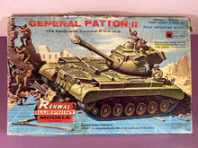 Load image into Gallery viewer, Vintage Renwal General Patton II Tank M536 Model Kit 1/32 Scale
