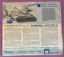 Load image into Gallery viewer, Vintage Renwal General Patton II Tank M536 Model Kit 1/32 Scale
