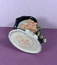 Load image into Gallery viewer, Royal Doulton The Ring Master D6863 Character Jug 1990 Maple Leaf Edition

