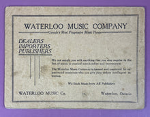 Load image into Gallery viewer, Antique New Canadian Patriotic Band Book 2nd Bb Cornet by Capt. John Slatter
