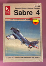 Load image into Gallery viewer, Hobby Craft Canadair Sabre 4 Fighter Jet 1:72 Model Kit HC1380 Sealed
