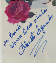 Load image into Gallery viewer, Almeta Speaks Autographed Photo Collage Signed 'To Bernie' Vintage

