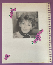 Load image into Gallery viewer, Paula Kelly Signed Vintage Autograph Scrapbook Photo 8x11 Page
