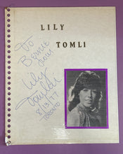 Load image into Gallery viewer, Lily Tomlin Autographed 1977 "Appearing Nitely" Tour Program Signed Toronto

