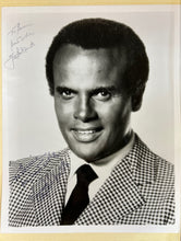 Load image into Gallery viewer, Harry Belafonte Signed B&amp;W 8x10 Photograph Autographed To Bernie
