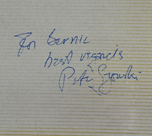 Load image into Gallery viewer, Pete Gzowski Signed Autograph 8x11 Page
