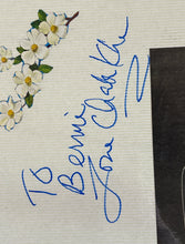 Load image into Gallery viewer, Chaka Khan Autographed &amp; Personalized Scrapbook Page 'To Bernie Love Chaka'
