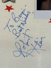 Load image into Gallery viewer, Robert Klein Autographed Signed Paper with Polaroid Photo To Bennie

