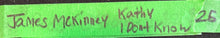 Load image into Gallery viewer, Signed Type-1 Polaroid Photo James McKinney &amp; Kathy Kuchen Country Western
