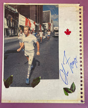 Load image into Gallery viewer, Stephen Fonyo Autographed "Journey For Lives" 1984-85 Laminated Pages
