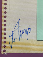 Load image into Gallery viewer, Stephen Fonyo Autographed "Journey For Lives" 1984-85 Laminated Pages
