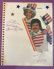 Load image into Gallery viewer, Autographed Scrapbook Page ft. Connie Martin, Brian McKay
