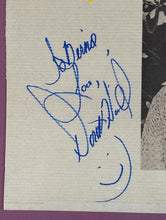 Load image into Gallery viewer, Dorothy Hamill Autographed Page w/ Photo &amp; Stickers Signed "To Deina, Love"
