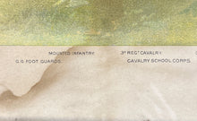 Load image into Gallery viewer, Antique 1869 Canadian Militia Uniforms Chromolithograph Christmas Globe Print
