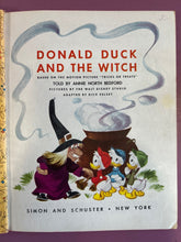 Load image into Gallery viewer, Walt Disney's Donald Duck and The Witch, Little Golden Book D34 (1953)
